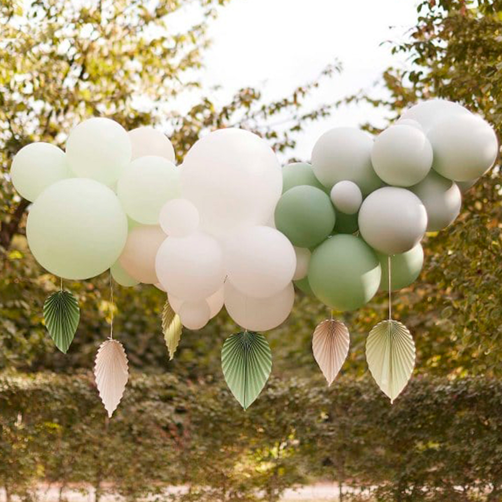 DIY Γιρλάντα με Μπαλόνια Botanical (46 τεμ)